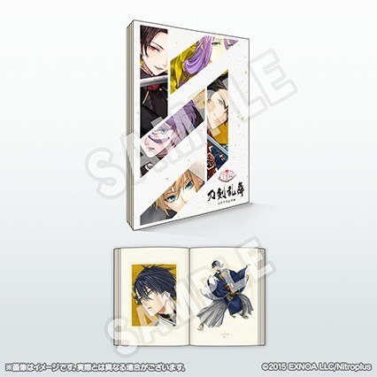 Touken Ranbu Fifth Anniversary Celebration Art Book mandorama 01