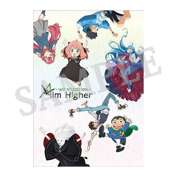 WIT Studio 10th Aim Higher mandorama 01