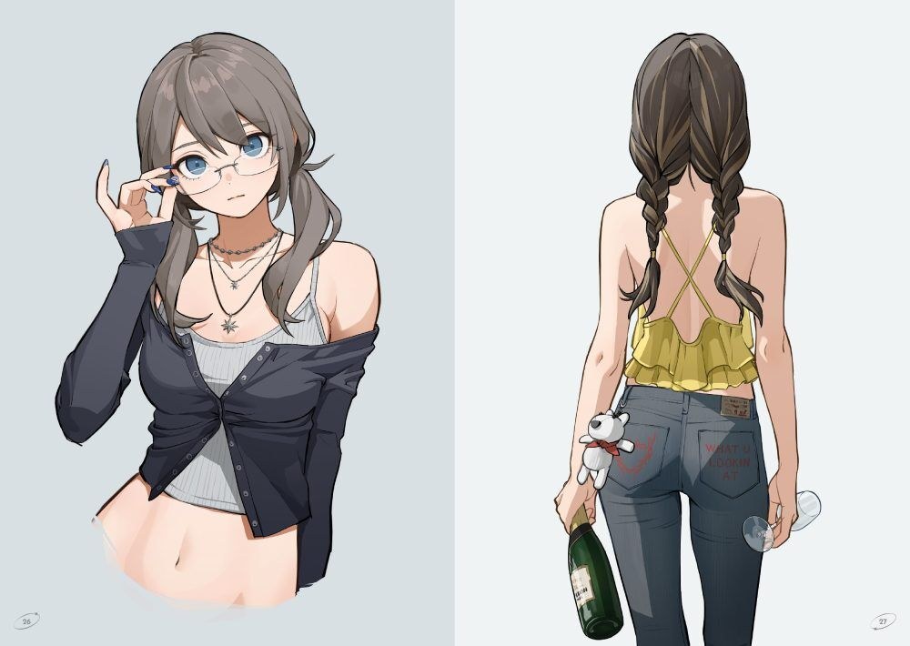 Yukina Art Works & Fashion Sketch mandorama 03