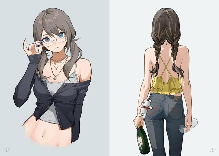 Yukina Art Works & Fashion Sketch mandorama 03