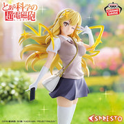Shokuhou Misaki A Certain Scientific Railgun ESPRESTO Prize Figure by Banpresto (01/2026) - Mandorama [src:https://tokutame.net/wp-content/uploads/2025/12/prize-202601-toaru-banpresto2.webp]