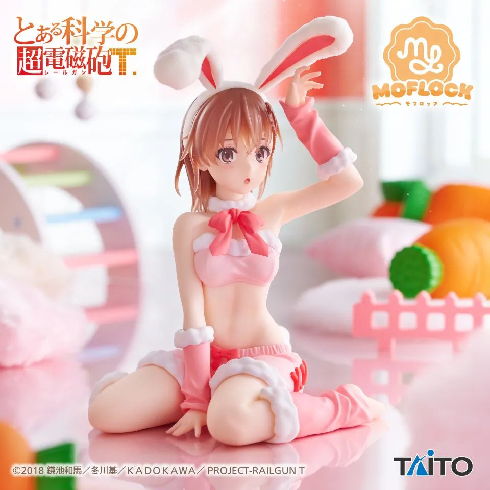 Mikoto Misaka Fluffy Bunny Ver. A Certain Scientific Railgun MOFLOCK Prize Figure by Taito (10/2026) - Mandorama