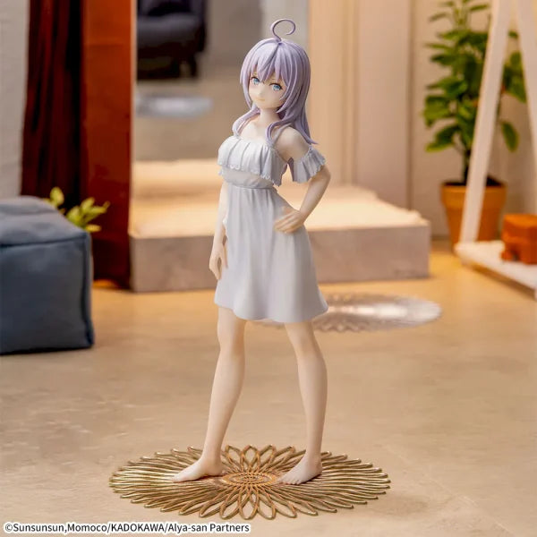 Alya (Alisa Mikhailovna Kujou) Alya Sometimes Hides Her Feelings in Russian LUMINASTA Prize Figure by Sega - Mandorama [src:https://tokutame.net/wp-content/uploads/2024/12/prize-20250124-rosidere-sega1.webp]
