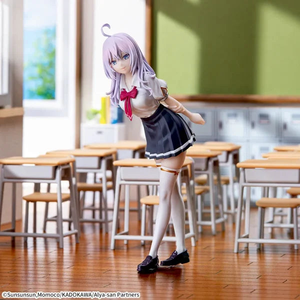 Alya (Alisa Mikhailovna Kujou) Alya Sometimes Hides Her Feelings in Russian LUMINASTA Prize Figure by Sega (02/2025) - Mandorama [src:https://tokutame.net/wp-content/uploads/2025/01/prize-20250214-rosidere-sega2.webp]
