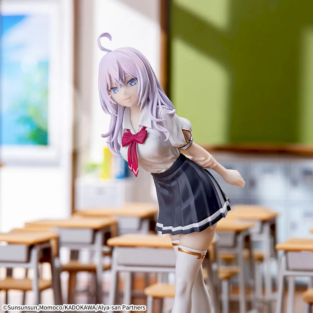 Alya (Alisa Mikhailovna Kujou) Alya Sometimes Hides Her Feelings in Russian LUMINASTA Prize Figure by Sega (02/2025) - Mandorama [src:https://figisland.net/wp-content/uploads/2024/09/s01011615046610.webp]