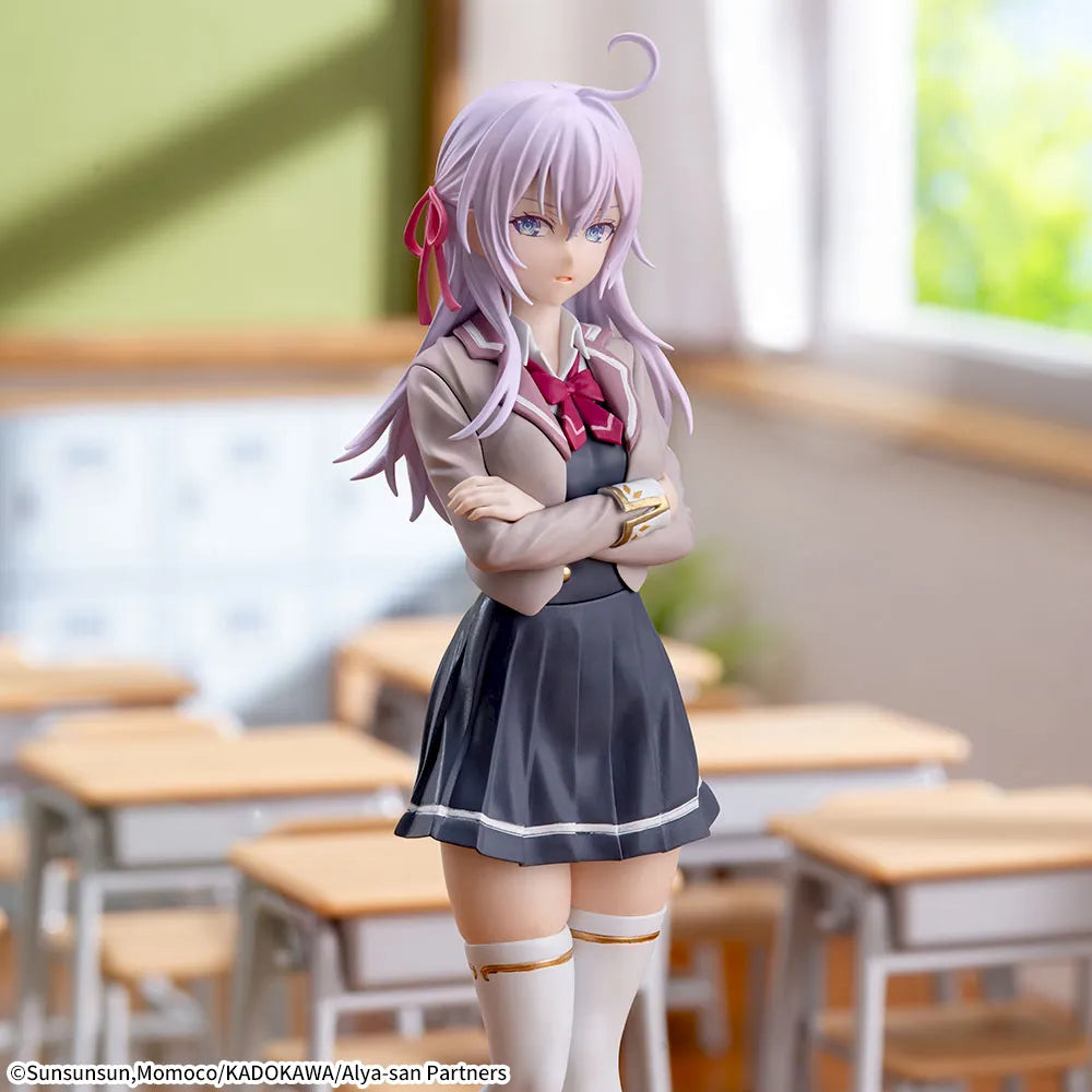 Alya (Alisa Mikhailovna Kujou) Alya Sometimes Hides Her Feelings in Russian LUMINASTA Prize Figure by Sega (03/2025) - Mandorama [src:https://figisland.net/wp-content/uploads/2024/09/s01011615047243.webp]