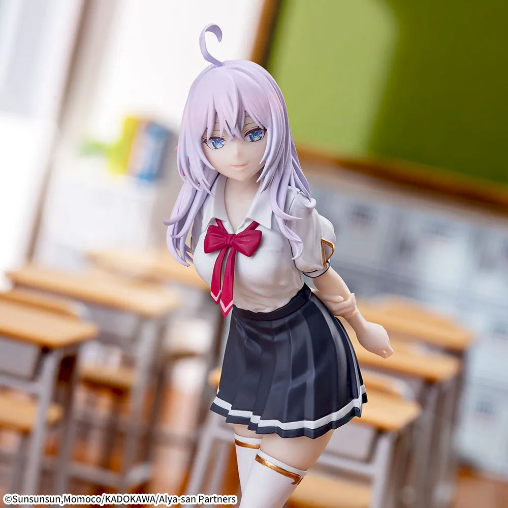 Alya (Alisa Mikhailovna Kujou) Alya Sometimes Hides Her Feelings in Russian LUMINASTA Prize Figure by Sega (02/2025) - Mandorama [src:https://figisland.net/wp-content/uploads/2024/09/s01011615046611.webp]