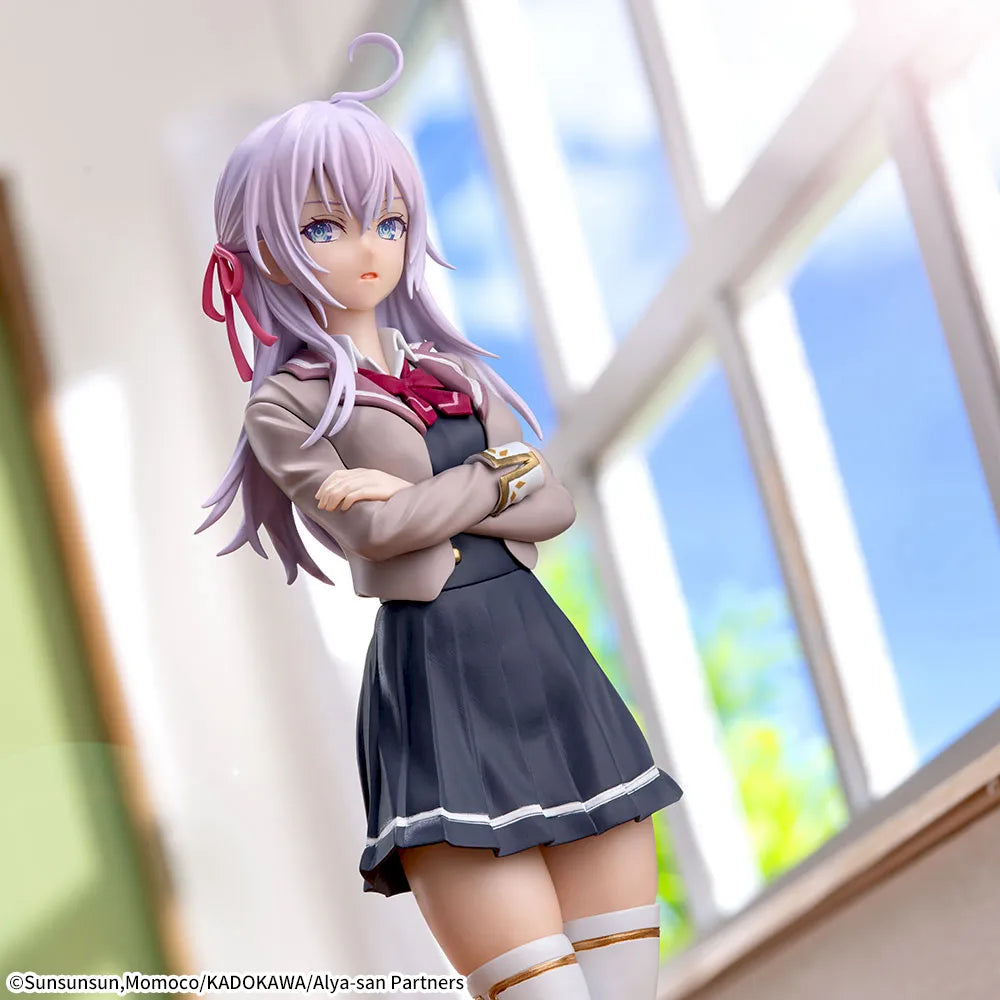 Alya (Alisa Mikhailovna Kujou) Alya Sometimes Hides Her Feelings in Russian LUMINASTA Prize Figure by Sega (03/2025) - Mandorama [src:https://figisland.net/wp-content/uploads/2024/09/s01011615047244.webp]