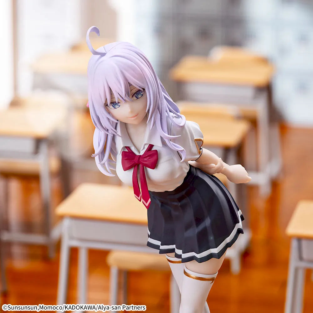 Alya (Alisa Mikhailovna Kujou) Alya Sometimes Hides Her Feelings in Russian LUMINASTA Prize Figure by Sega (02/2025) - Mandorama [src:https://figisland.net/wp-content/uploads/2024/09/s01011615046612.webp]