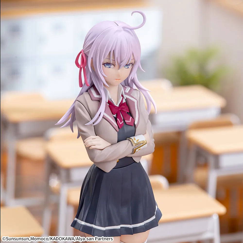 Alya (Alisa Mikhailovna Kujou) Alya Sometimes Hides Her Feelings in Russian LUMINASTA Prize Figure by Sega (03/2025) - Mandorama [src:https://figisland.net/wp-content/uploads/2024/09/s01011615047246.webp]