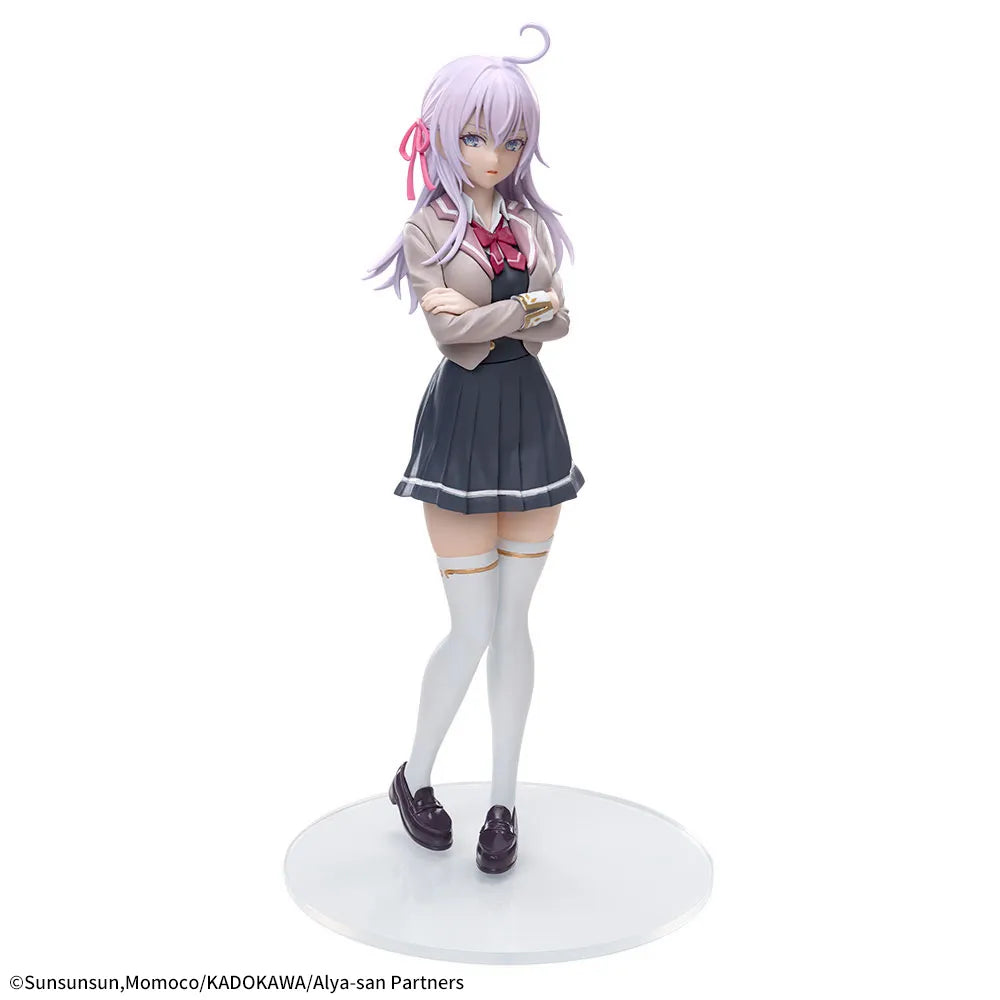 Alya (Alisa Mikhailovna Kujou) Alya Sometimes Hides Her Feelings in Russian LUMINASTA Prize Figure by Sega (03/2025) - Mandorama [src:https://figisland.net/wp-content/uploads/2024/09/s01011615047247.webp]