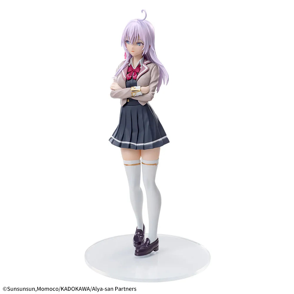 Alya (Alisa Mikhailovna Kujou) Alya Sometimes Hides Her Feelings in Russian LUMINASTA Prize Figure by Sega (03/2025) - Mandorama [src:https://figisland.net/wp-content/uploads/2024/09/s01011615047248.webp]