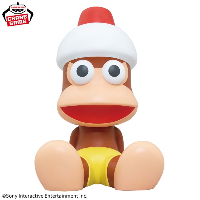 Pipo Monkey Ape Escape SOFVIMATES Prize Figure by Banpresto (08/2025) - Mandorama [src:https://figisland.net/wp-content/uploads/2025/07/s01011615051654.jpg]
