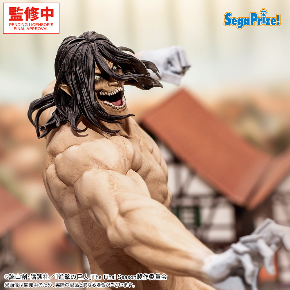 Eren Yeager Attack on Titan GigantiX Prize Figure by Sega (11/2026) - Mandorama [src:https://cdn.shopify.com/s/files/1/0095/6910/8015/files/HIFlM2dbEAAenZF.jpg?v=1779865360]