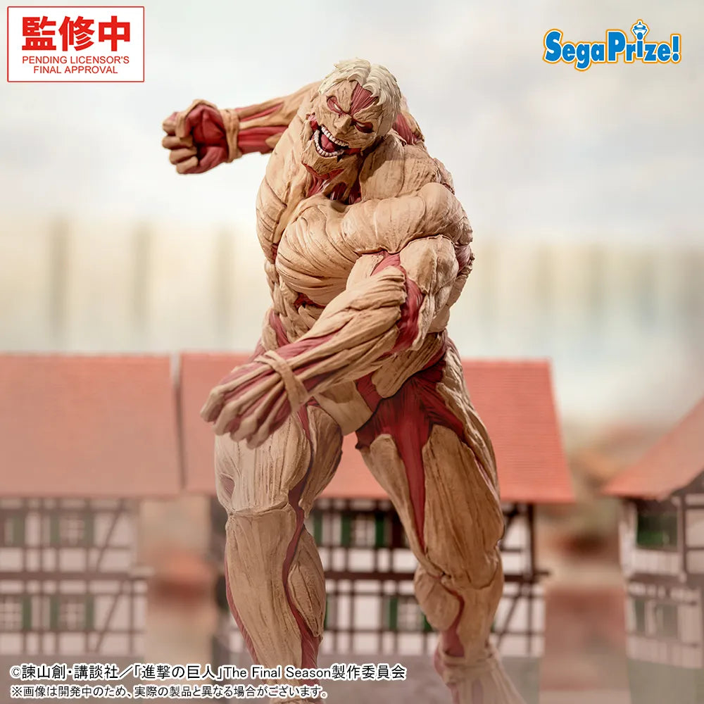 Reiner Braun (Armored Titan) Attack on Titan GigantiX Prize Figure by Sega (12/2026) - Mandorama [src:https://tokutame.net/wp-content/uploads/2026/08/prize-202612-shingeki-sega-1.webp]