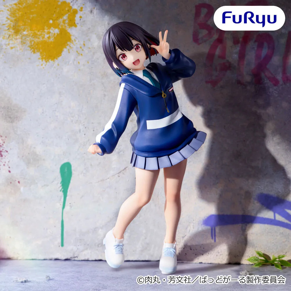 Yuu Yuutani Bad Girl Muchuuto Figure Prize Figure by FuRyu (07/2026) - Mandorama [src:https://tokutame.net/wp-content/uploads/2026/07/prize-202607-badgirl-furyu1.webp]