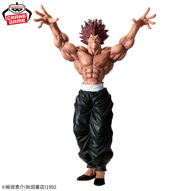 Yujiro Hanma Baki Grandista Prize Figure by Banpresto - Mandorama