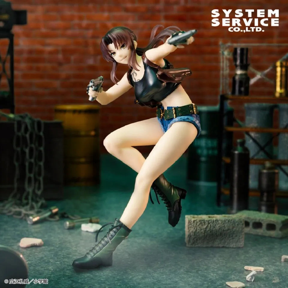 Revy Black Lagoon Vivit Prize Figure by System Service - Mandorama [src:https://tokutame.net/wp-content/uploads/2026/05/prize-202605-blacklagoon-system1.webp]