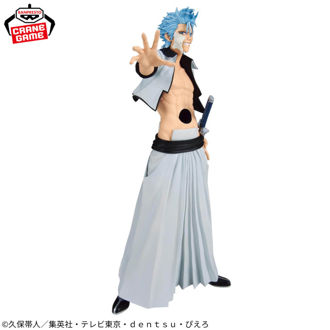 Grimmjow Jaegerjaquez BLEACH MAXIMATIC Prize Figure by Banpresto (01/2026) - Mandorama [src:https://figisland.net/wp-content/uploads/2025/12/s01011615054516.jpg]