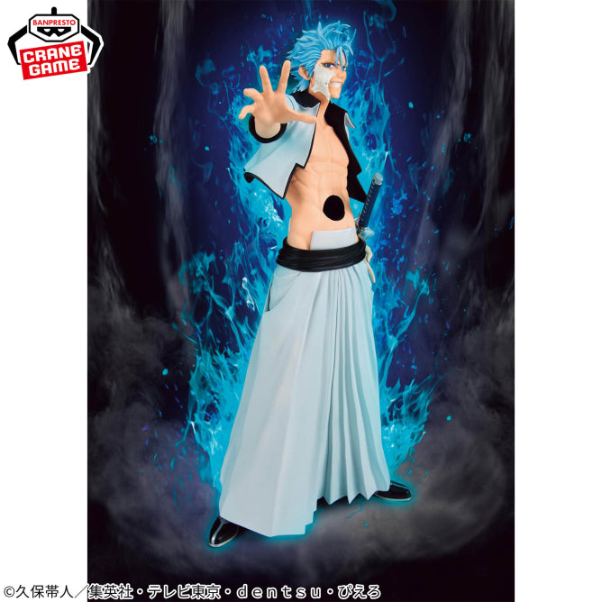 Grimmjow Jaegerjaquez BLEACH MAXIMATIC Prize Figure by Banpresto (01/2026) - Mandorama [src:https://figisland.net/wp-content/uploads/2025/12/s01011615054517.jpg]