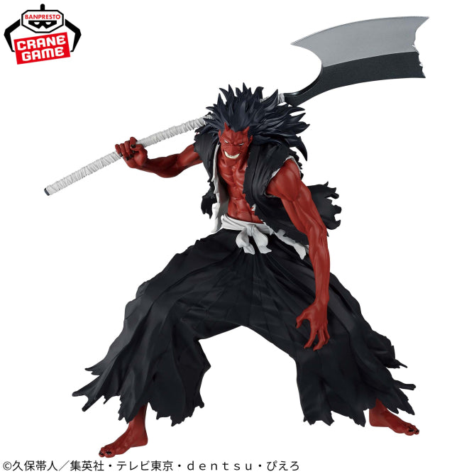 Kenpachi Zaraki BLEACH MAXIMATIC Prize Figure by Banpresto (08/2026) - Mandorama [src:https://figisland.net/wp-content/uploads/2026/08/s01011615059355.jpg]