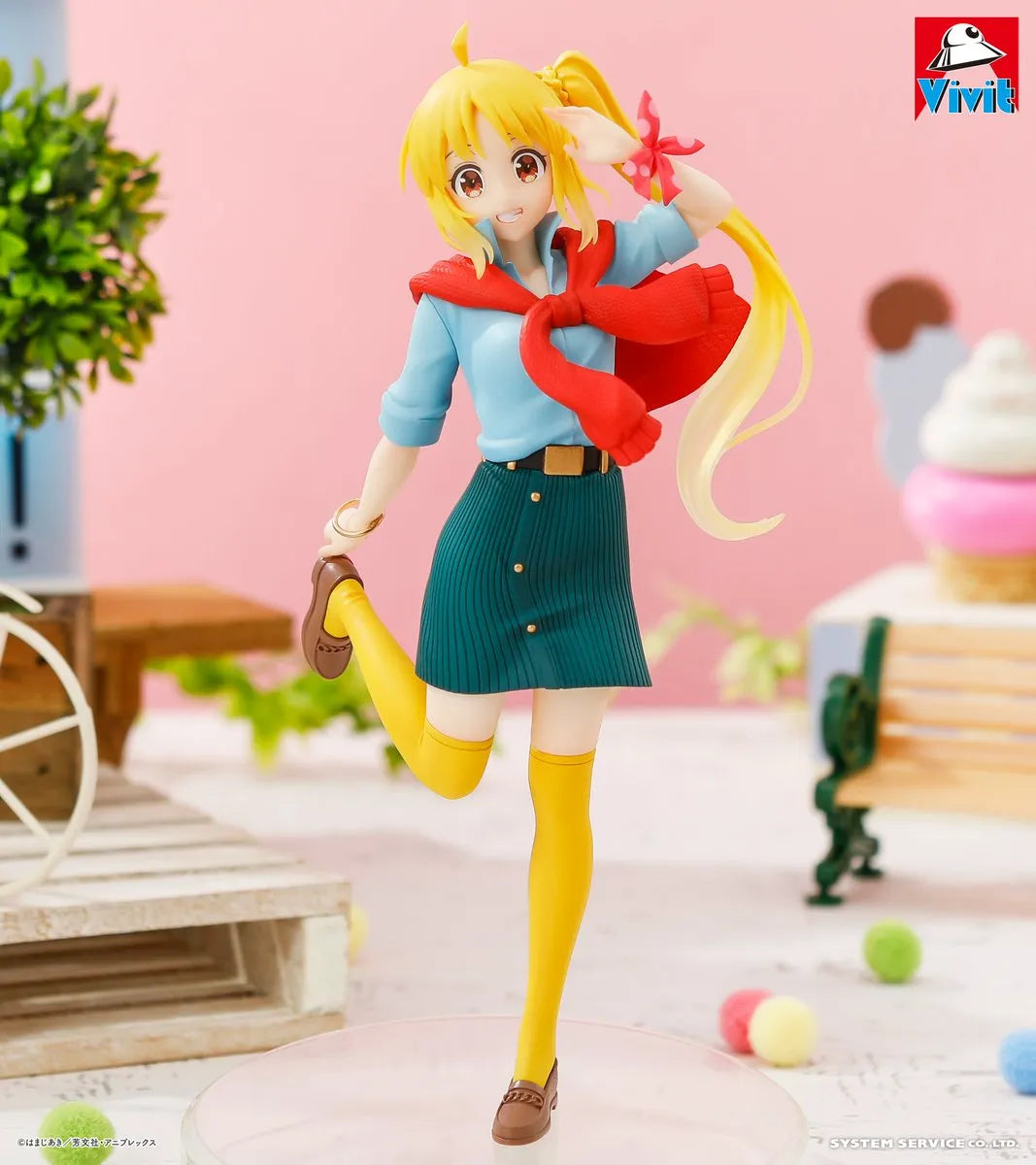 Nijika Ijichi Bocchi the Rock! Vivit Prize Figure by System Service - Mandorama [src:https://tokutame.net/wp-content/uploads/2025/02/prize-202502-bocchi-system-2.webp]
