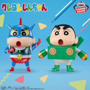 Nohara Shinnosuke (Action Kamen) Crayon Shin-chan Cosplay Shin-chan Figure Prize Figure by Banpresto (09/2026) - Mandorama [src:https://tokutame.net/wp-content/uploads/2026/08/prize-202609-shinchan-banpresto1.webp]