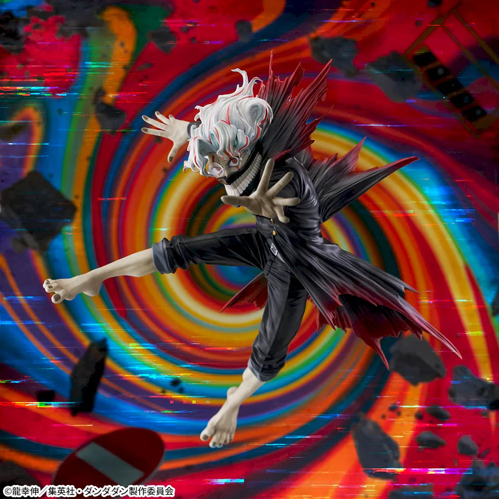Okarun (Turbo Granny) Dandadan FIGURIZMα Prize Figure by Sega (06/2026) - Mandorama [src:https://tokutame.net/wp-content/uploads/2026/05/prize-202606-dandadan-sega2.webp]