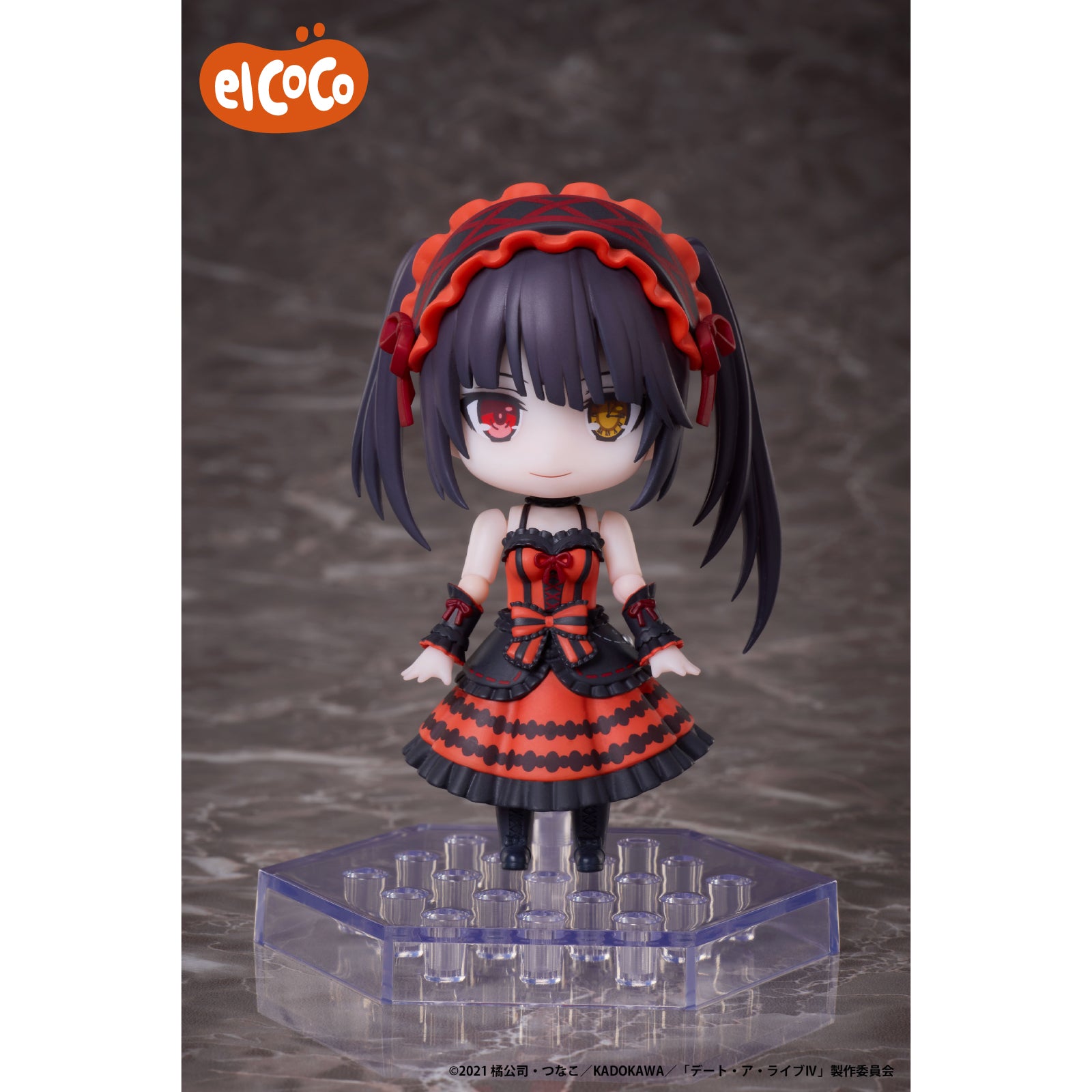 Kurumi Tokisaki Date A Live Deform Plus Prize Figure by Elcoco (02/2025) - Mandorama [src:https://figisland.net/wp-content/uploads/2025/01/s01011615047136.jpg]