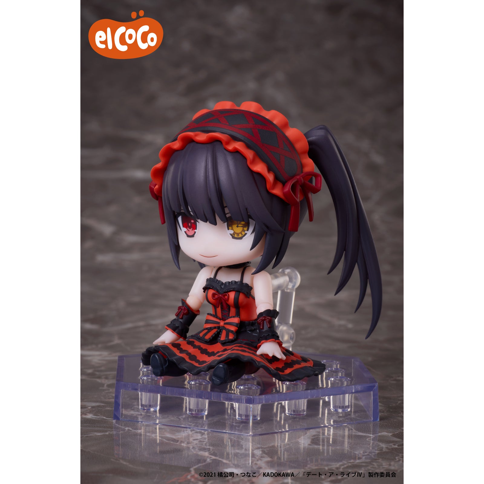 Kurumi Tokisaki Date A Live Deform Plus Prize Figure by Elcoco (02/2025) - Mandorama [src:https://figisland.net/wp-content/uploads/2025/01/s01011615047138.jpg]