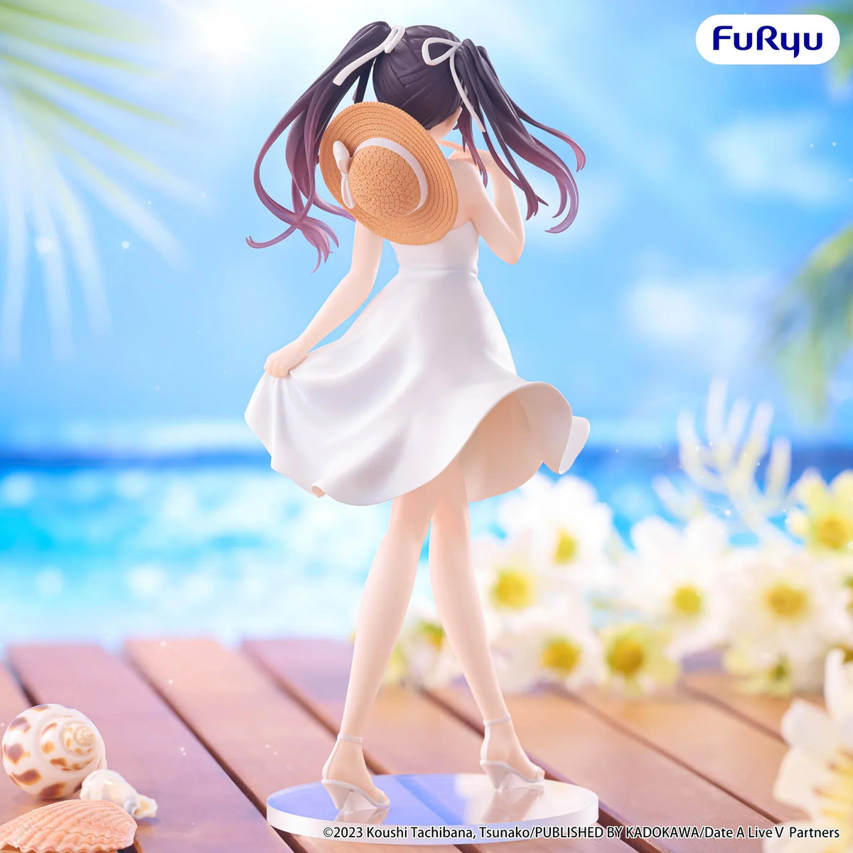 Kurumi Tokisaki Date A Live Summer Dress Figure Prize Figure by FuRyu (09/2026) - Mandorama [src:https://cdn.shopify.com/s/files/1/0095/6910/8015/files/02_0959cb00-dc98-485d-9015-f4495ef5793d.webp?v=1777345720]