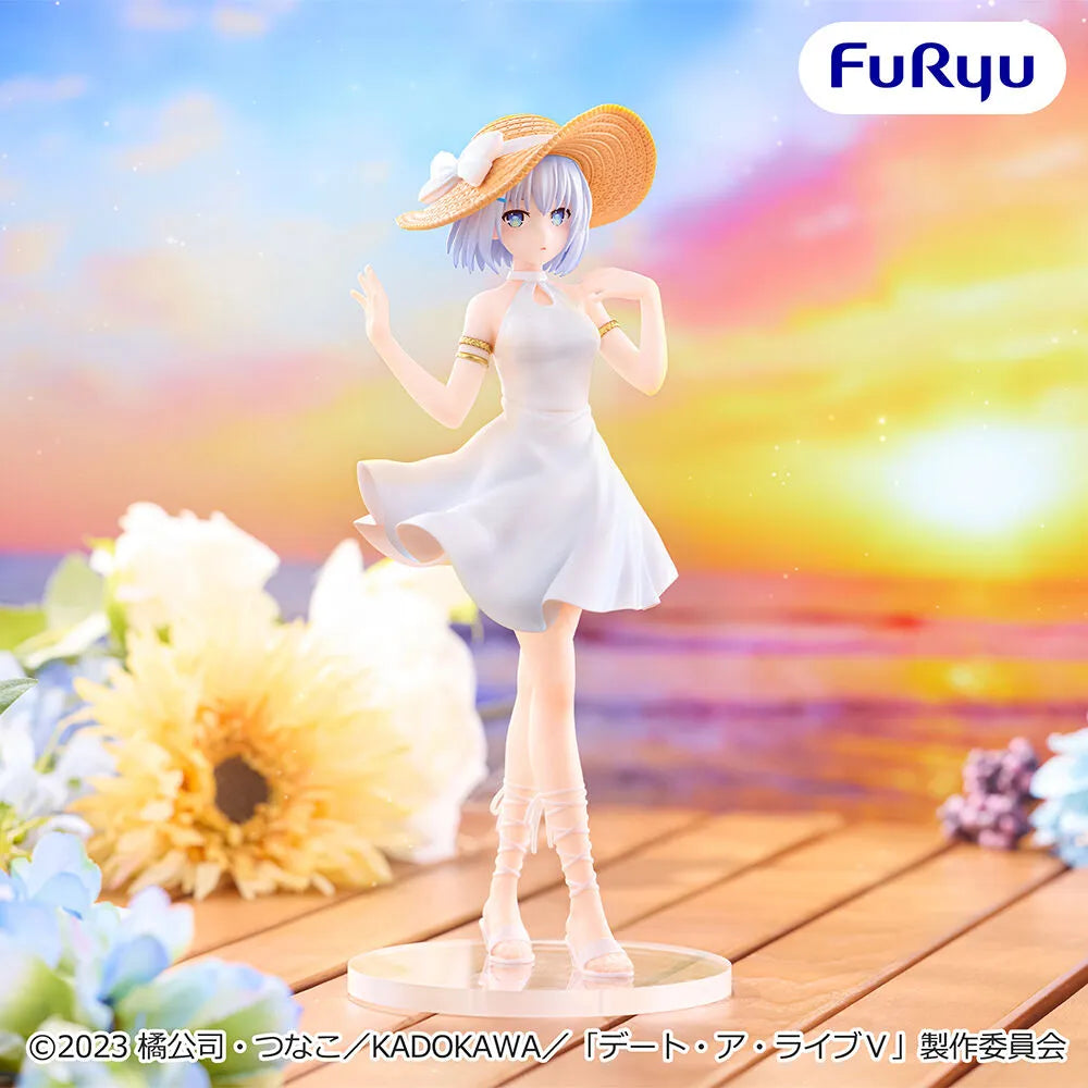 Origami Tobiichi Date A Live Summer Dress Figure Prize Figure by FuRyu - Mandorama [src:https://tokutame.net/wp-content/uploads/2026/08/prize-202608-datealive-furyu1.webp]