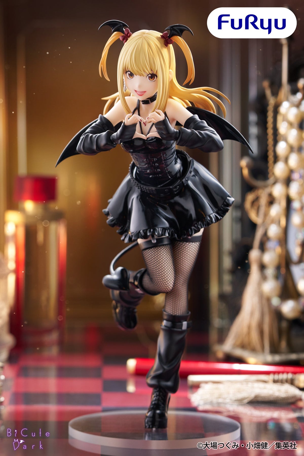 Misa Amane Death Note BiCute Dark Figure Prize Figure by FuRyu (09/2026) - Mandorama [src:https://cdn.shopify.com/s/files/1/0095/6910/8015/files/HGph1O_aEAAkD-e.jpg?v=1777345445]