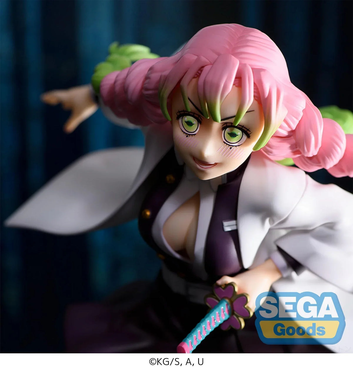 Mitsuri Kanroji Demon Slayer: Kimetsu no Yaiba FIGURIZMα Prize Figure by Sega (12/2026) - Mandorama [src:https://cdn.shopify.com/s/files/1/0095/6910/8015/files/09_a74a9ef2-ec1d-4023-a517-2fef593cd94c.webp?v=1783064170]