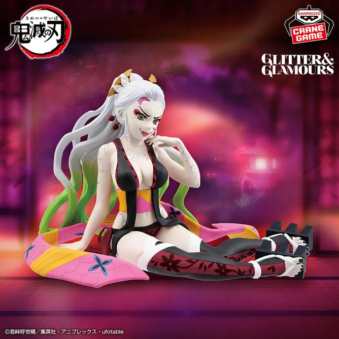 Daki Demon Slayer: Kimetsu no Yaiba Glitter & Glamours Prize Figure by Banpresto (04/2025) - Mandorama [src:https://tokutame.net/wp-content/uploads/2025/03/prize-20250424-kimetsu-banpresto1.webp]