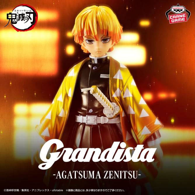 Zenitsu Agatsuma Demon Slayer: Kimetsu no Yaiba Grandista Prize Figure by Banpresto - Mandorama [src:https://figisland.net/wp-content/uploads/2025/07/s01011615051098.jpg]