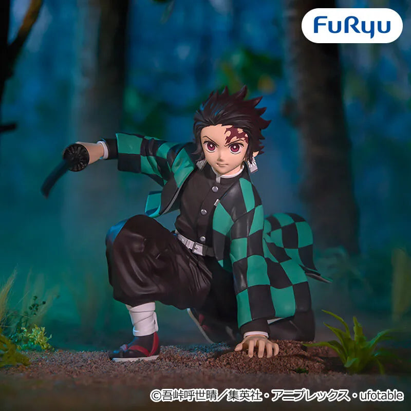 Tanjiro Kamado Demon Slayer: Kimetsu no Yaiba Noodle Stopper Prize Figure by FuRyu - Mandorama