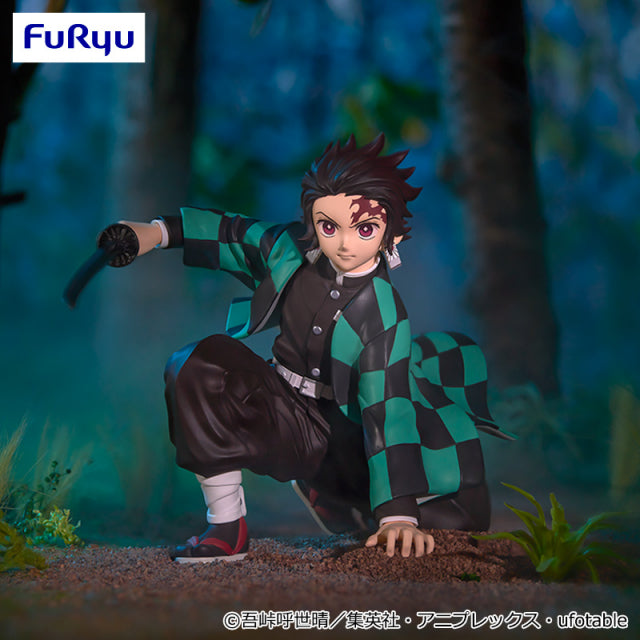 Tanjiro Kamado Demon Slayer: Kimetsu no Yaiba Noodle Stopper Prize Figure by FuRyu - Mandorama