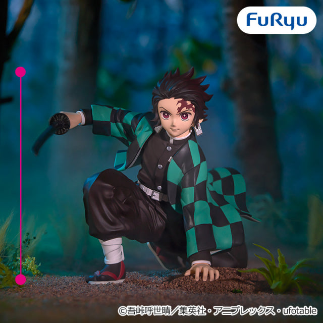 Tanjiro Kamado Demon Slayer: Kimetsu no Yaiba Noodle Stopper Prize Figure by FuRyu - Mandorama