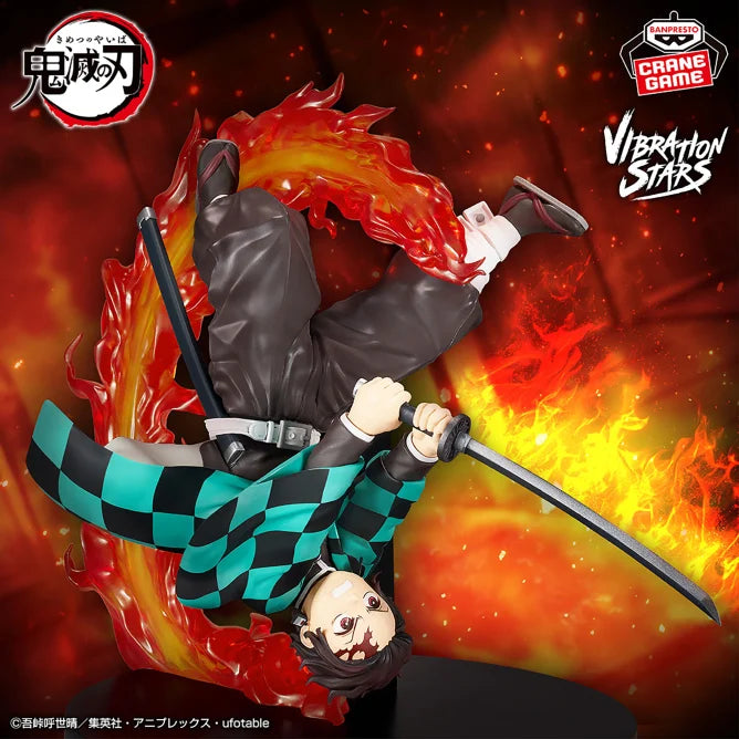 Tanjiro Kamado Demon Slayer: Kimetsu no Yaiba Vibration Stars Prize Figure by Banpresto (05/2025) - Mandorama [src:https://tokutame.net/wp-content/uploads/2025/04/prize-20250520-kimetsu-banpresto2.webp]