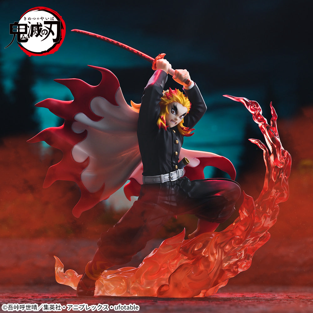 Kyojuro Rengoku Demon Slayer: Kimetsu no Yaiba Xross Link Prize Figure by Sega (01/2026) - Mandorama [src:https://figisland.net/wp-content/uploads/2024/09/s01011615043999.jpg]