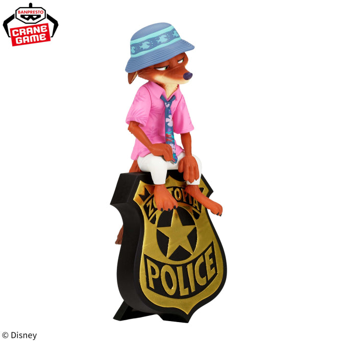 Nick Wilde Disney Characters Monitor Top Figure Prize Figure by Banpresto - Mandorama [src:https://figisland.net/wp-content/uploads/2025/11/s01011615054423.jpg]