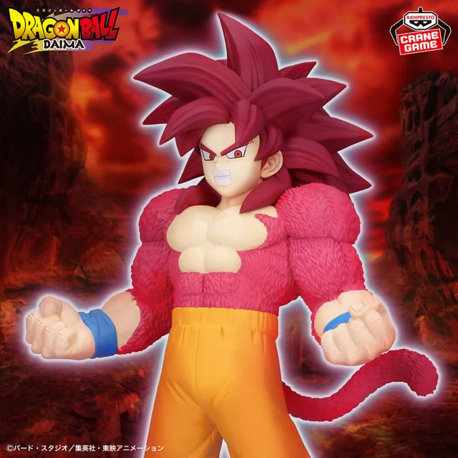 Son Goku (Super Saiyan 4) Dragon Ball DAIMA Dragon Ball DAIMA Figure Prize Figure by Banpresto - Mandorama [src:https://tokutame.net/wp-content/uploads/2025/06/prize-20250729-dragonball-banpresto1.webp]