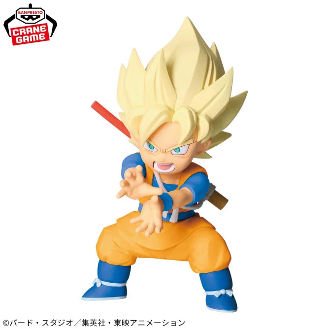 Super Saiyan Son Goku (Mini) Dragon Ball DAIMA Figure with Panel Prize Figure by Banpresto - Mandorama [src:https://figisland.net/wp-content/uploads/2024/12/s01011615046455.webp]