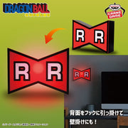 Red Ribbon Army Dragon Ball Logo Room Light Prize Figure by Banpresto - Mandorama