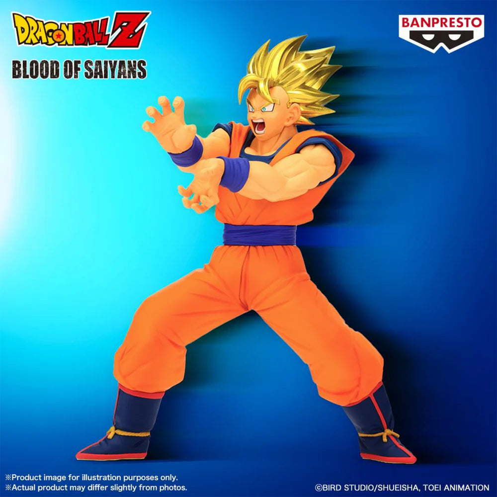 Goku Dragon Ball Z Blood of Saiyans Prize Figure by Banpresto - Mandorama