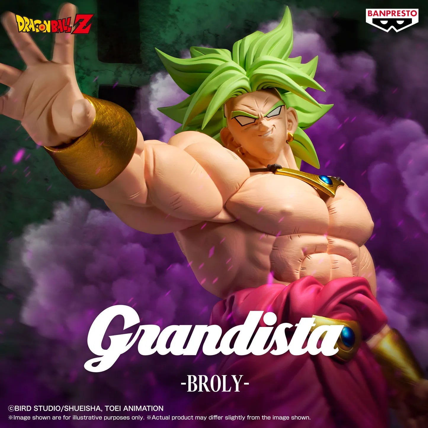Broly Dragon Ball Z GRANDISTA Prize Figure by Banpresto (09/2026) - Mandorama [src:https://tokutame.net/wp-content/uploads/2026/05/prize-202609-dragonball-banpresto2.webp]