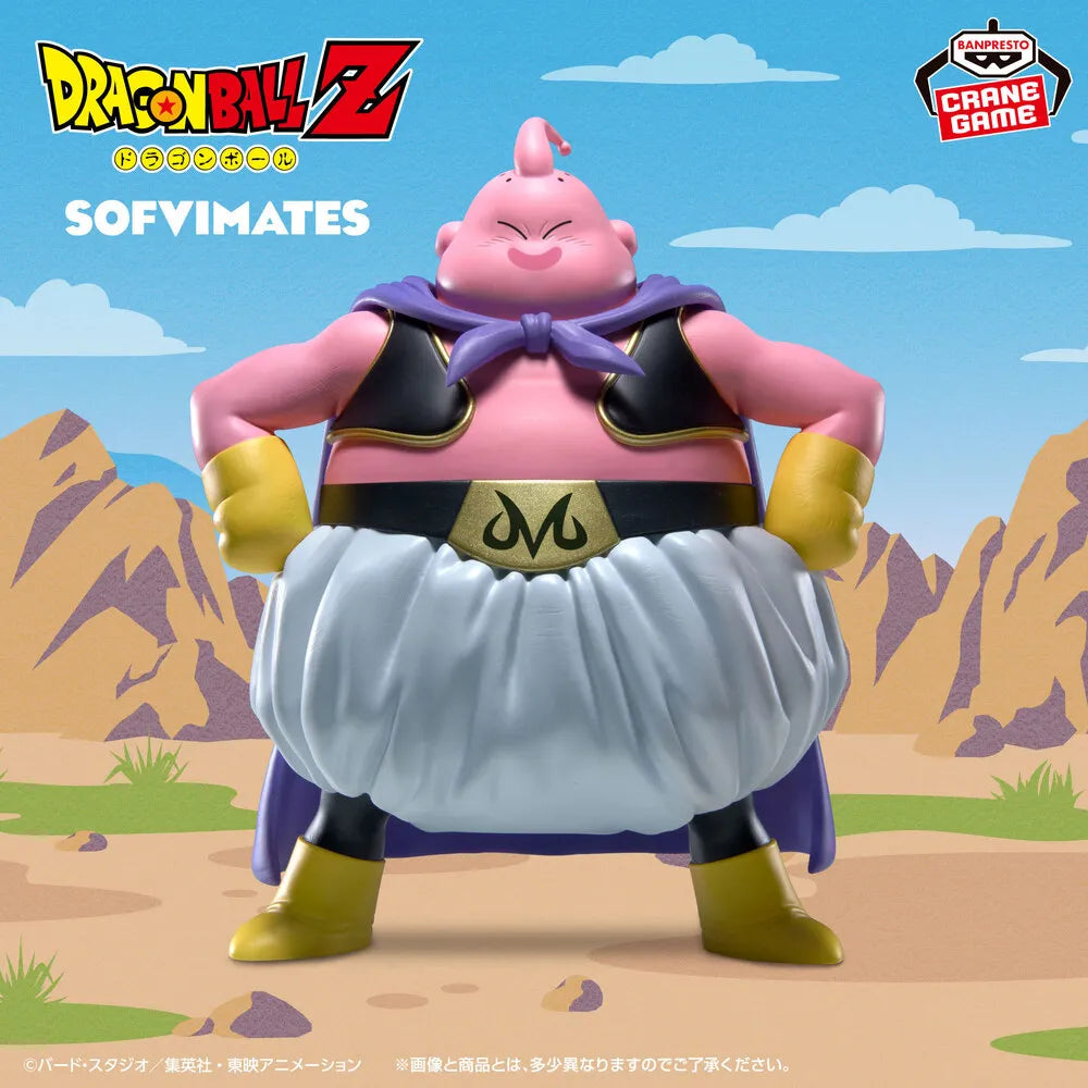 Majin Buu Dragon Ball Z SOFVIMATES Prize Figure by Banpresto (10/2026) - Mandorama [src:https://tokutame.net/wp-content/uploads/2026/09/prize-202610-dragonball-banpresto14.webp]