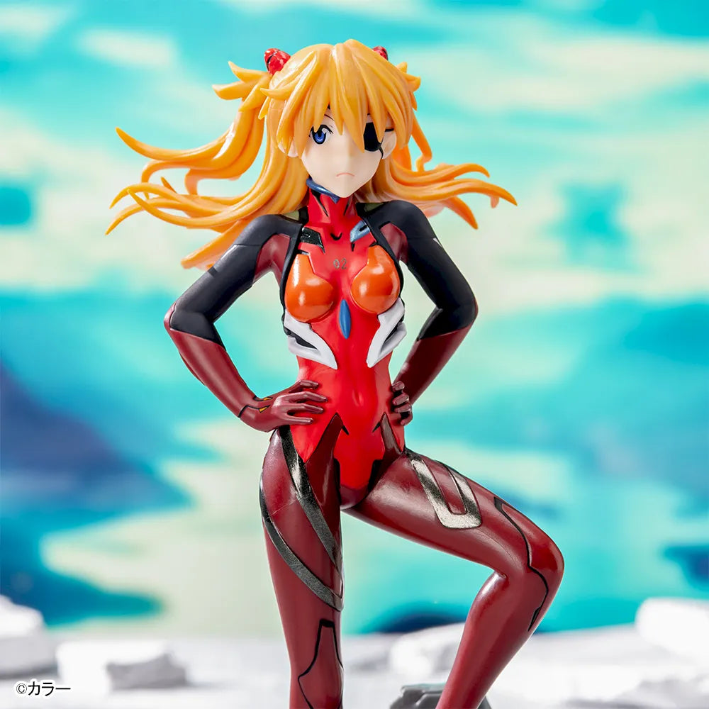 Asuka Langley Shikinami Evangelion 3.0+1.0 Thrice Upon a Time LUMINASTA Prize Figure by Sega - Mandorama