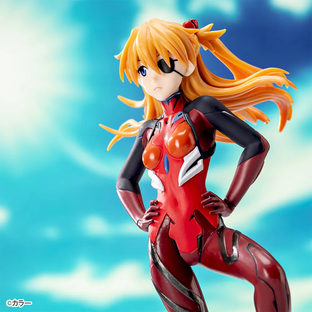 Asuka Langley Shikinami Evangelion 3.0+1.0 Thrice Upon a Time LUMINASTA Prize Figure by Sega - Mandorama